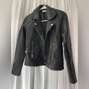 Topshop - Black Leather Jacket